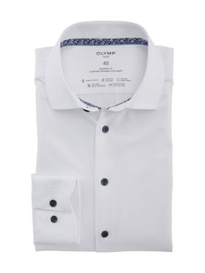 Olymp White Comfort Stretch Modern Fit Shirt