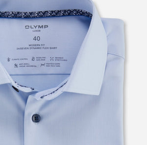 Olymp Sky Comfort Stretch Modern Fit Shirt