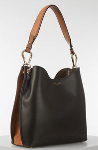 Luella Grey Black Pheobe Bag