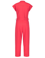 Load image into Gallery viewer, Taifun Wide Leg Jumpsuit Red

