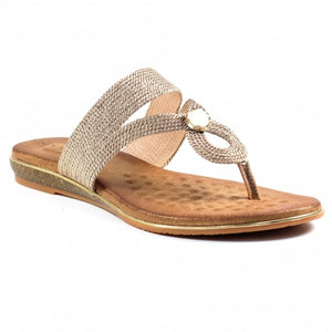 Lunar Ezra Sandal Rose Gold