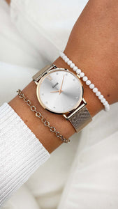 Cluse Minuit Watch Silver