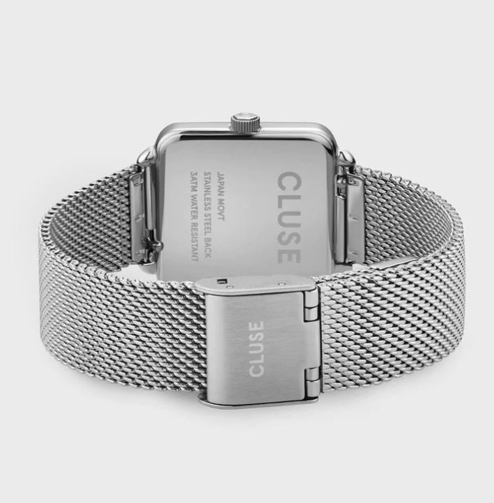 Cluse Le Tetragone Watch Silver