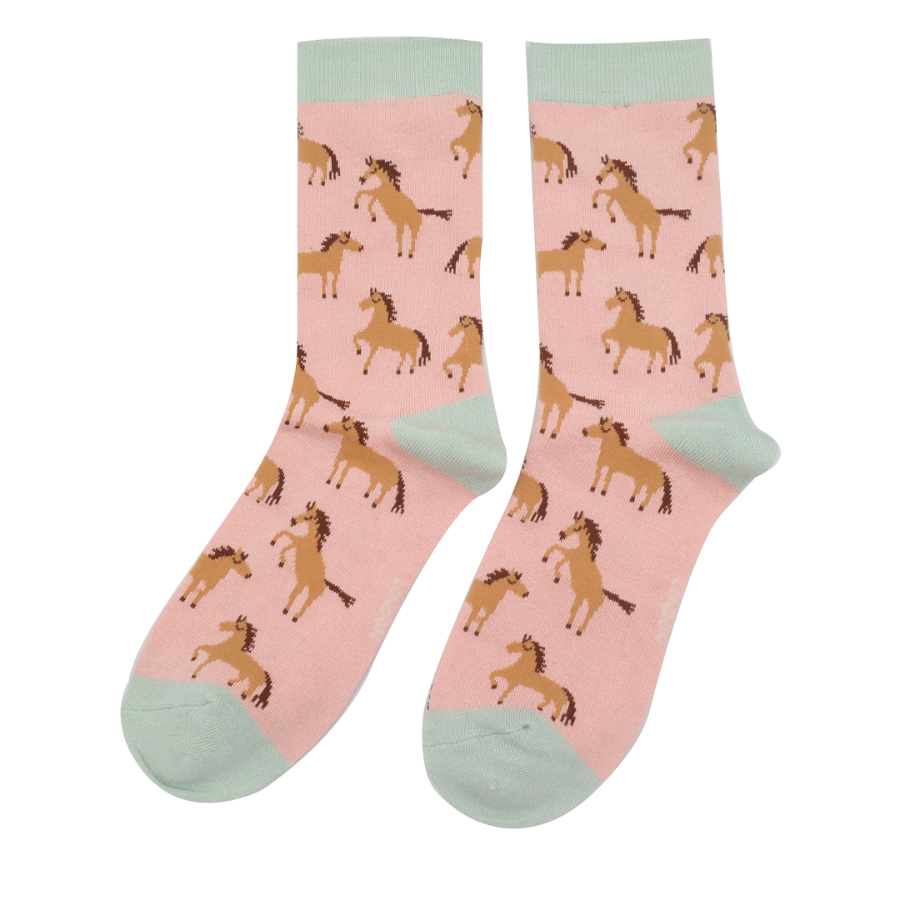 Miss Sparrow Wild Horses Socks