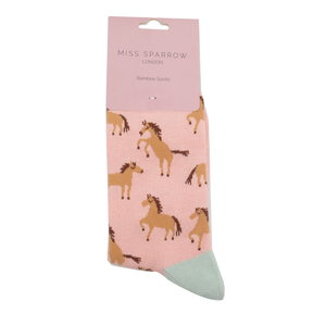 Miss Sparrow Wild Horses Socks