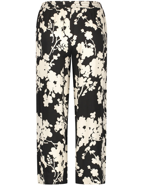 WHITE WIDE LINEN TROUSERS  Colmers Hill Fashion