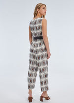 Load image into Gallery viewer, Paz Torras Belted Jumpsuit Black
