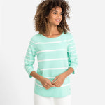 Load image into Gallery viewer, Olsen Stripe Pullover Mint
