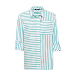 Load image into Gallery viewer, Olsen Stripe Shirt Green

