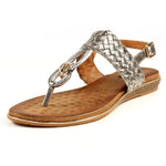 Load image into Gallery viewer, Lunar Dawley Sandal Pewter
