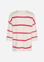 Load image into Gallery viewer, Soya Concept Stripe Jumper Fuchsia
