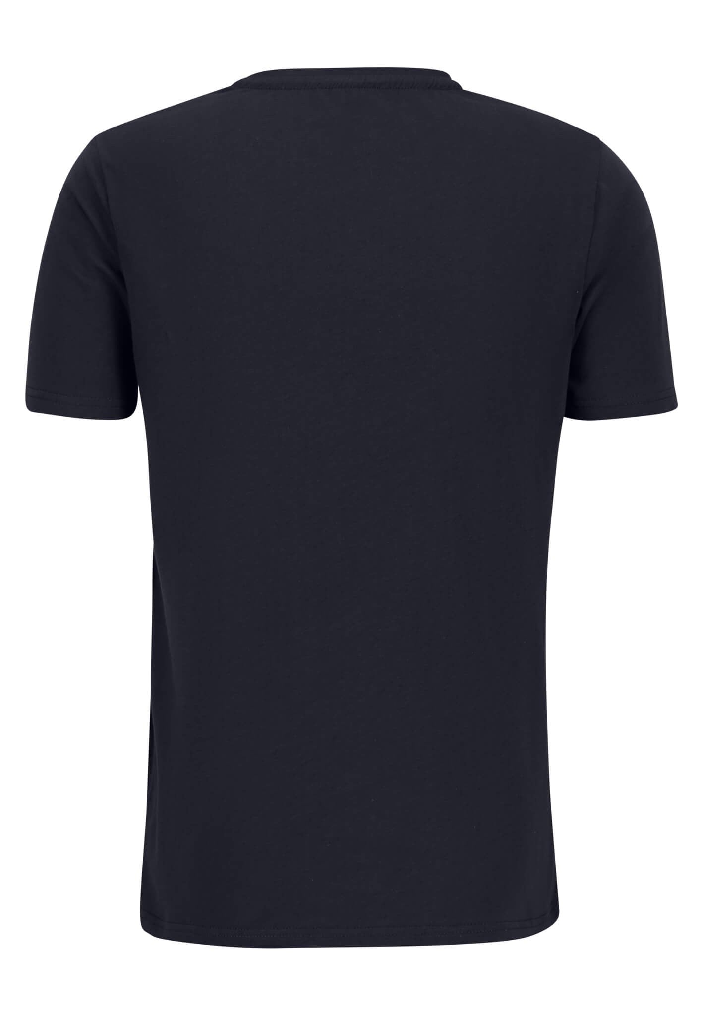 Fynch Hatton Navy Printed Design T-Shirt