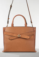 Load image into Gallery viewer, Luella Grey Clementine Tote Bag Camel
