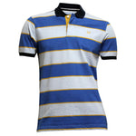 Load image into Gallery viewer, Crew Blue Multi Stripe Classic Polo Shirt
