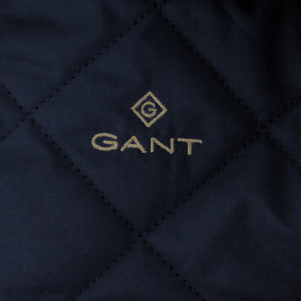 Gant Navy Quilted Windcheater Gilet