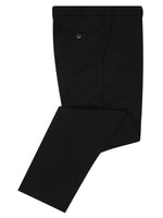 Load image into Gallery viewer, Daniel Grahame Black Dale Formal Trousers Regular Length
