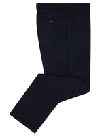 Load image into Gallery viewer, Daniel Grahame Navy Dale Formal Trousers Regular Length
