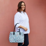 Load image into Gallery viewer, Earth Squared Pink Verona Tote Bag
