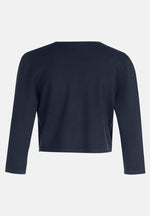 Load image into Gallery viewer, Betty Barclay Knitted Bolero Navy
