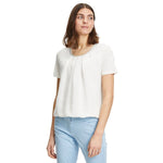 Load image into Gallery viewer, Betty Barclay Shimmer T-Shirt White
