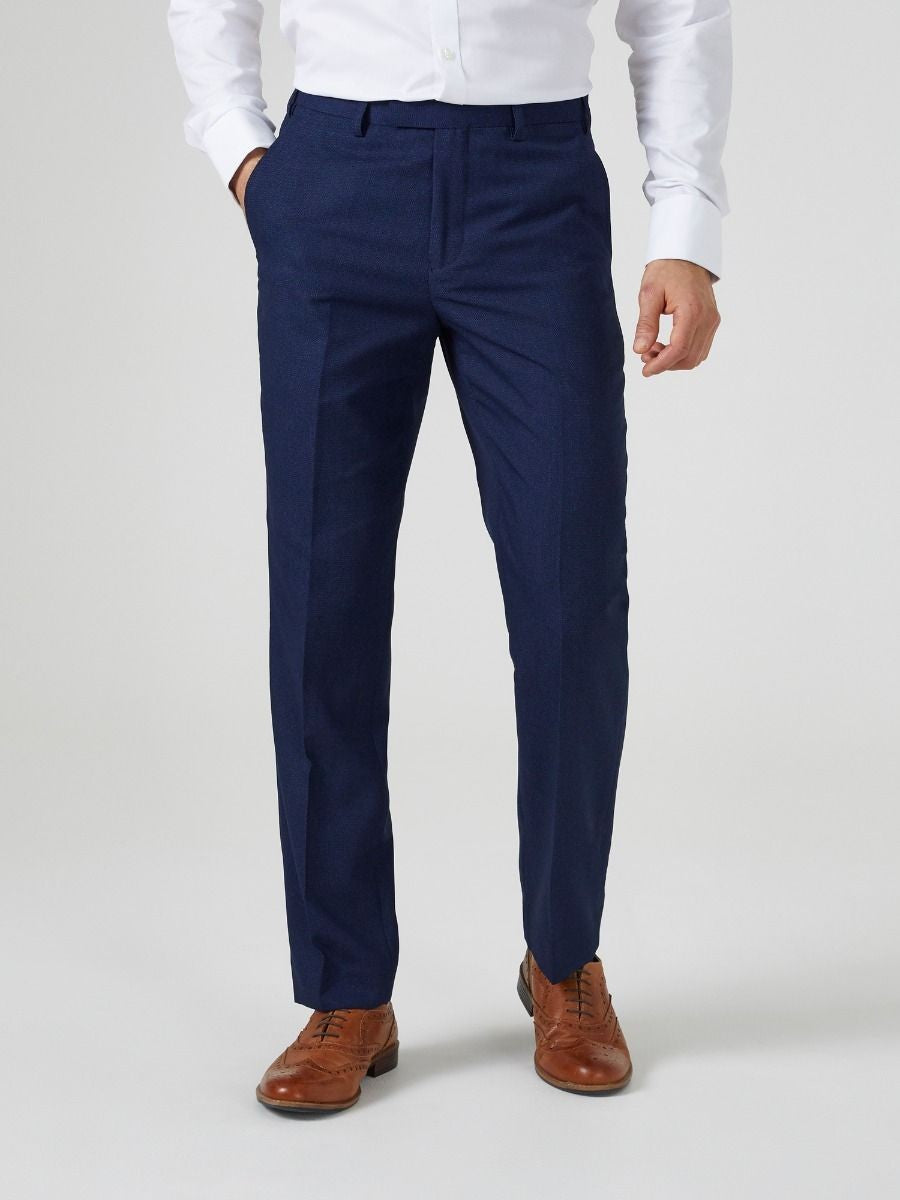 Skopes Navy Harcourt Trouser Short Length