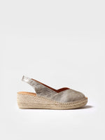 Load image into Gallery viewer, Toni Pons Bernia Wedge Espadrilles Gold
