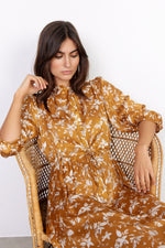 Load image into Gallery viewer, Soya Concept Shirt Dress Gold
