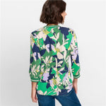 Load image into Gallery viewer, Olsen Floral Print Top Green
