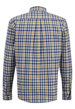Load image into Gallery viewer, Fynch Hatton Supersoft Cotton Check Shirt Camel
