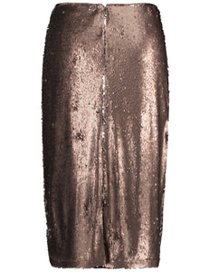 Gerry Weber Sequin Pencil Skirt Sand