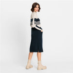 Load image into Gallery viewer, Olsen Knitted Dress Blue
