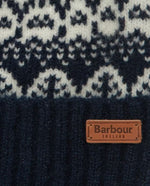 Load image into Gallery viewer, Barbour Alpine Fairisle Hat Navy
