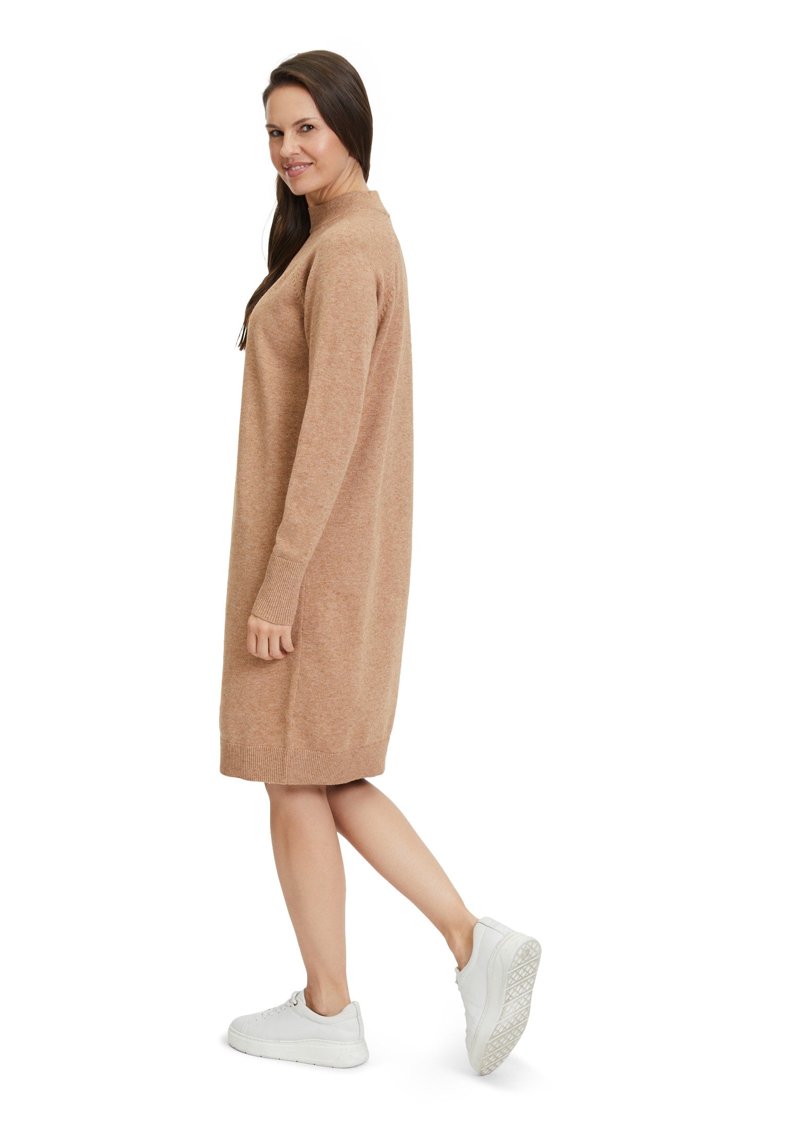 Betty Barclay Knitted Dress Camel