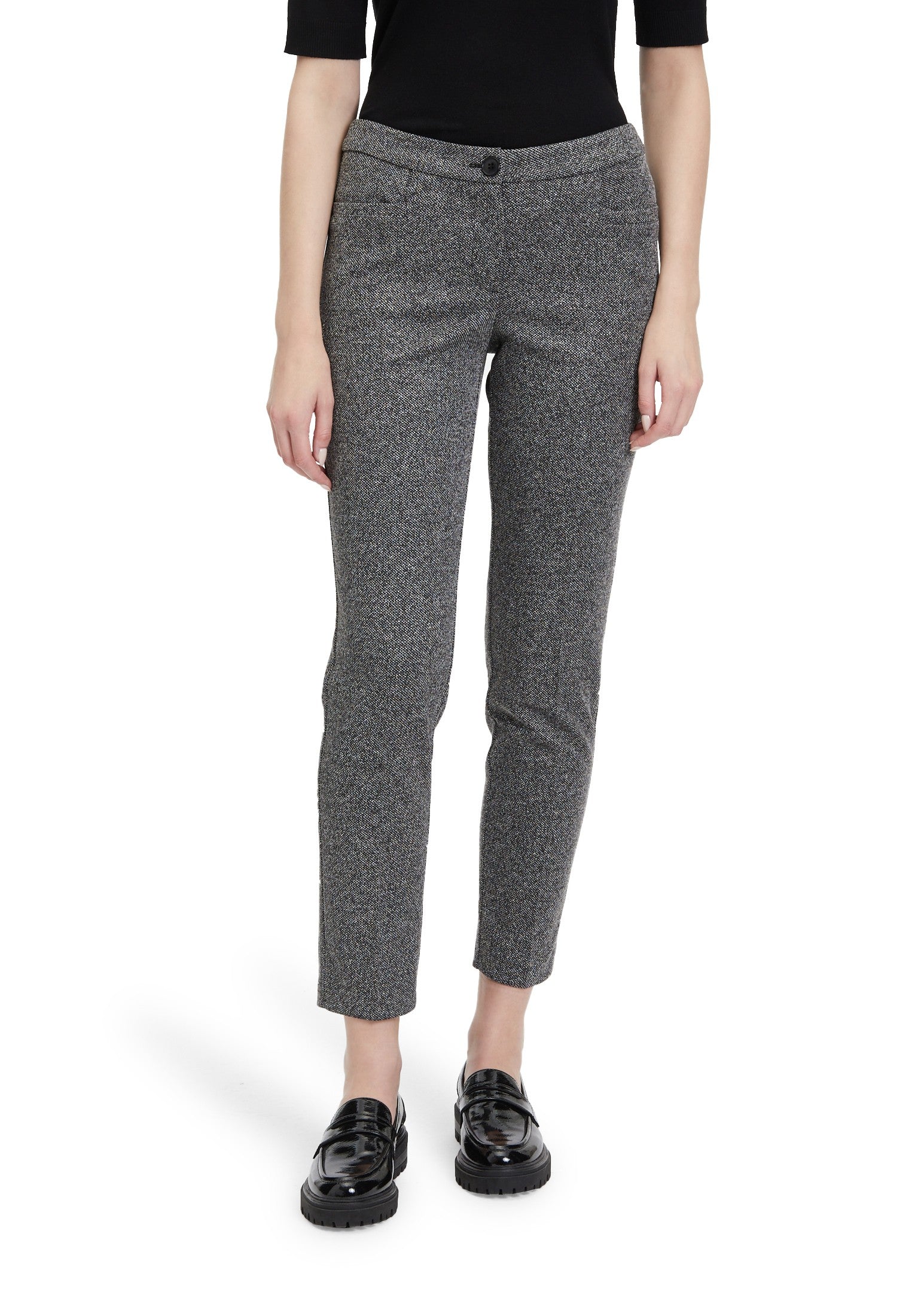 Betty Barclay Relaxed Fit Trousers Black