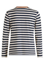 Load image into Gallery viewer, Betty Barclay Stripe Top Navy
