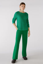Load image into Gallery viewer, Oui Knitted Pullover Green
