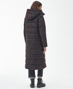 Load image into Gallery viewer, Barbour Printed Holkham Coat Brown
