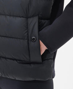 Barbour International Scout Quilted Sweat Black