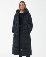 Load image into Gallery viewer, Barbour Alexandra Longline Quilt Black
