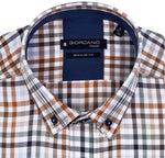 Load image into Gallery viewer, Giordano Regular Fit Shirt Multicolour Check Yellow
