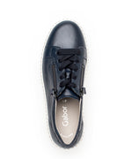 Load image into Gallery viewer, Gabor Wisdom Leather Trainers Navy
