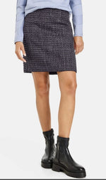 Load image into Gallery viewer, Gerry Weber Textured Skirt Black

