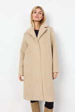 Load image into Gallery viewer, Soya Concept Teddy Coat Sand

