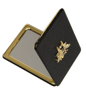 Alice Wheeler Compact Mirror Black