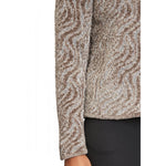 Load image into Gallery viewer, Betty Barclay Animal Print Pullover Taupe

