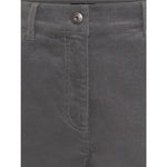 Load image into Gallery viewer, Olsen Mona Slim Cord Trousers Grey
