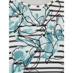 Load image into Gallery viewer, Olsen Printed Floral Top Aqua
