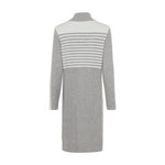 Load image into Gallery viewer, Olsen Knitted Stripe Dress Grey
