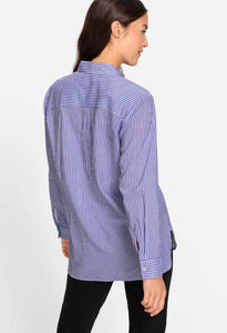 Olsen Stripe Shirt Purple