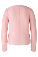 Load image into Gallery viewer, Oui Ribbed Panel Jumper Pink

